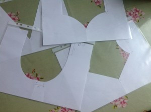 A selection of necklines, including v-neck and round necklines