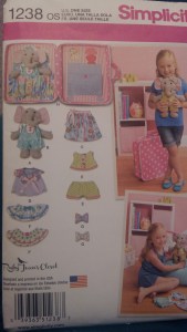 Toy elephant pattern from Simplicity